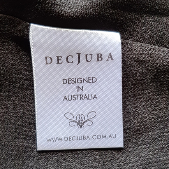 1 DAY SALE ONLY! ☆ DECJUBA Silk (main) Dress AU 12 - Picture 15 of 16